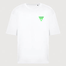 Cargar imagen en el visor de la galería, Camiseta Oversize Unisex BALANCE Blanca