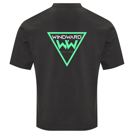 Camiseta Oversize Unisex BALANCE Gris Oscuro