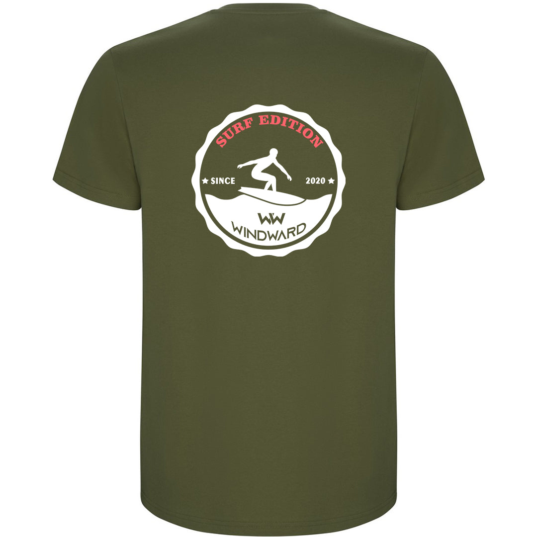 Camiseta hombre SOULSET SURF Verde Militar