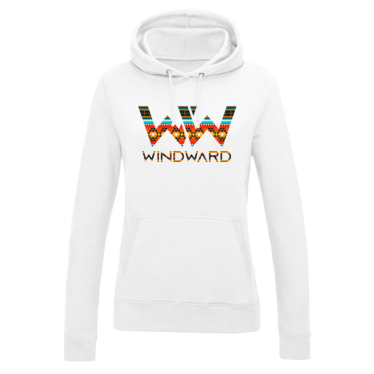 Sudadera con capucha BOHO mujer Blanca