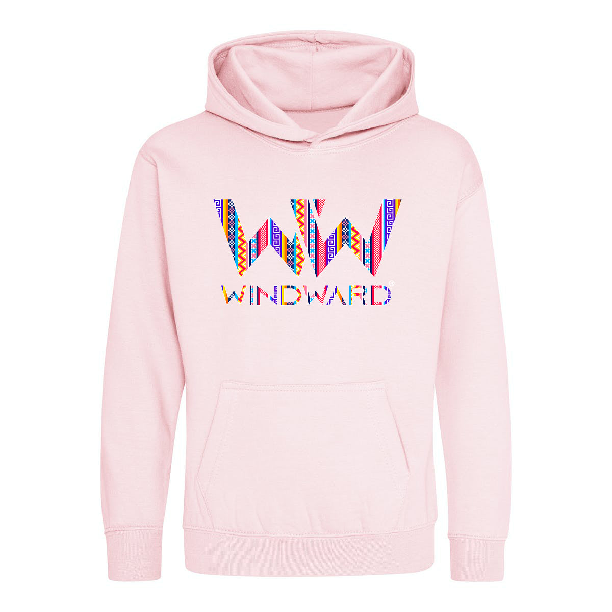 Sudadera con capucha BOHO niños Rosa Claro