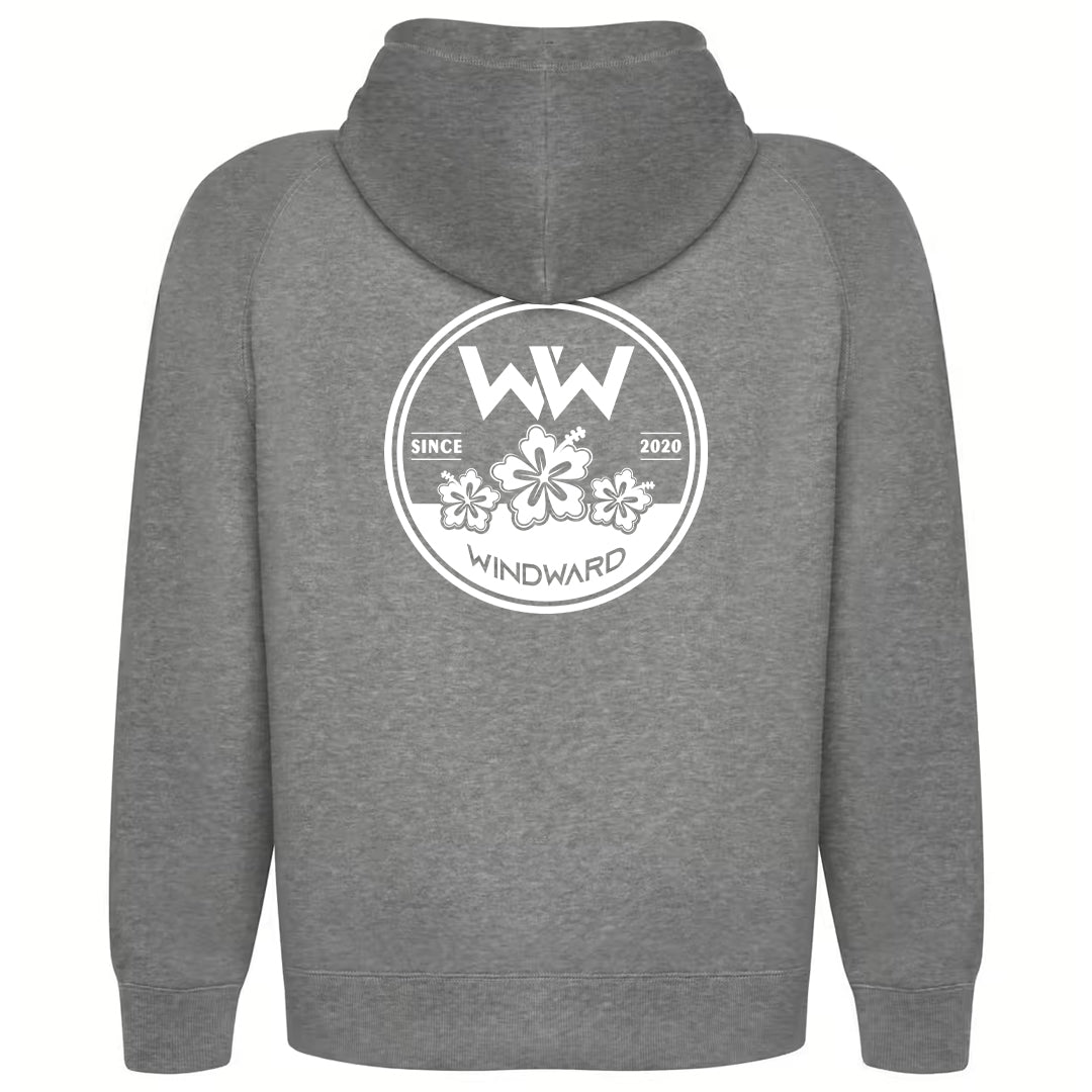 Sudadera Orgánica con capucha SOULSET LOTO Unisex Gris