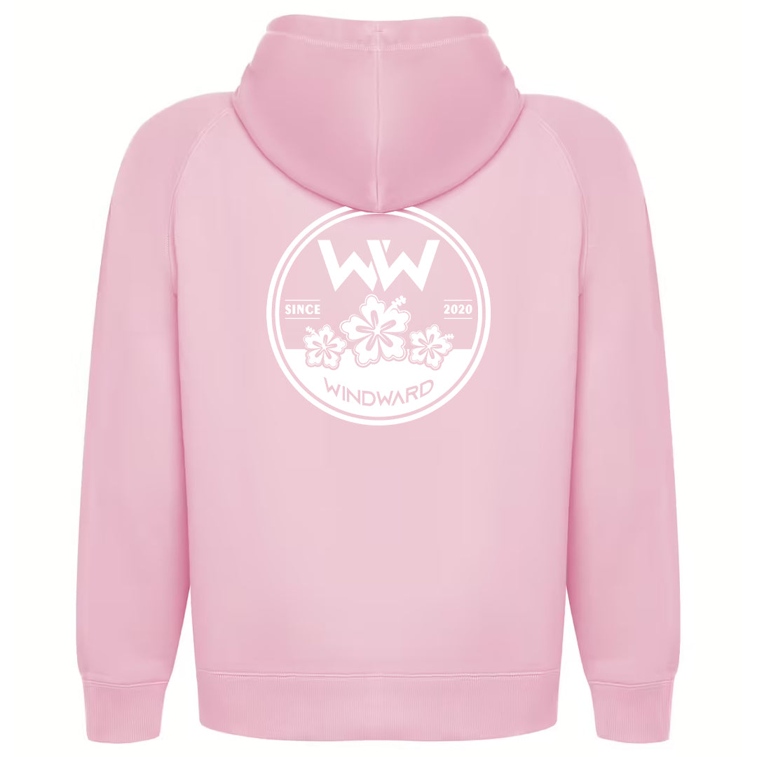 Sudadera Orgánica con capucha SOULSET LOTO Unisex Rosa