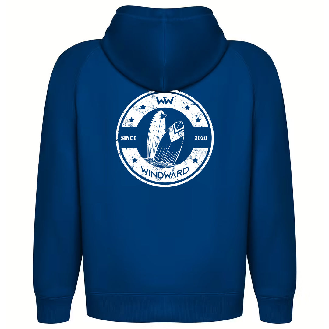 Sudadera Orgánica con capucha SOULSET PADDLE Unisex Azul