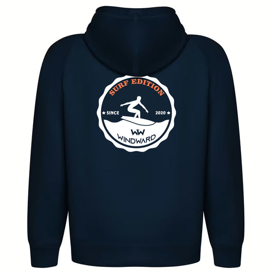 Sudadera Orgánica con capucha SOULSET SURF Unisex Marino