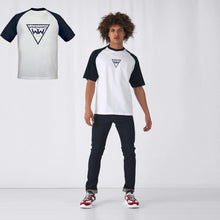 Cargar imagen en el visor de la galería, Camiseta hombre Baseball BALANCE Blanca/Marino