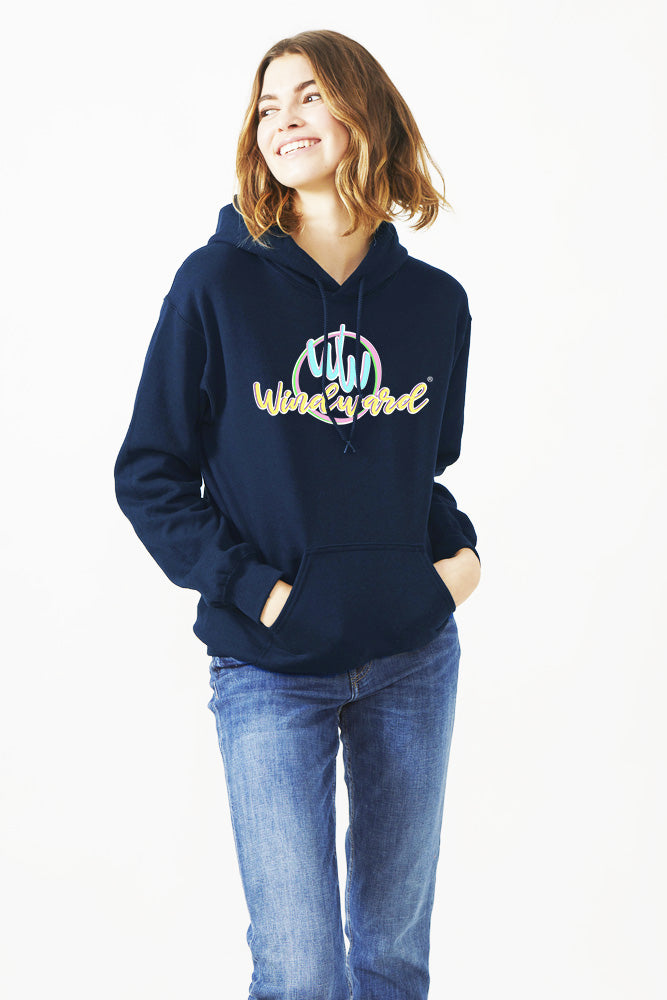 Sudadera con capucha Orgánica MECANO Azul Marino Unisex