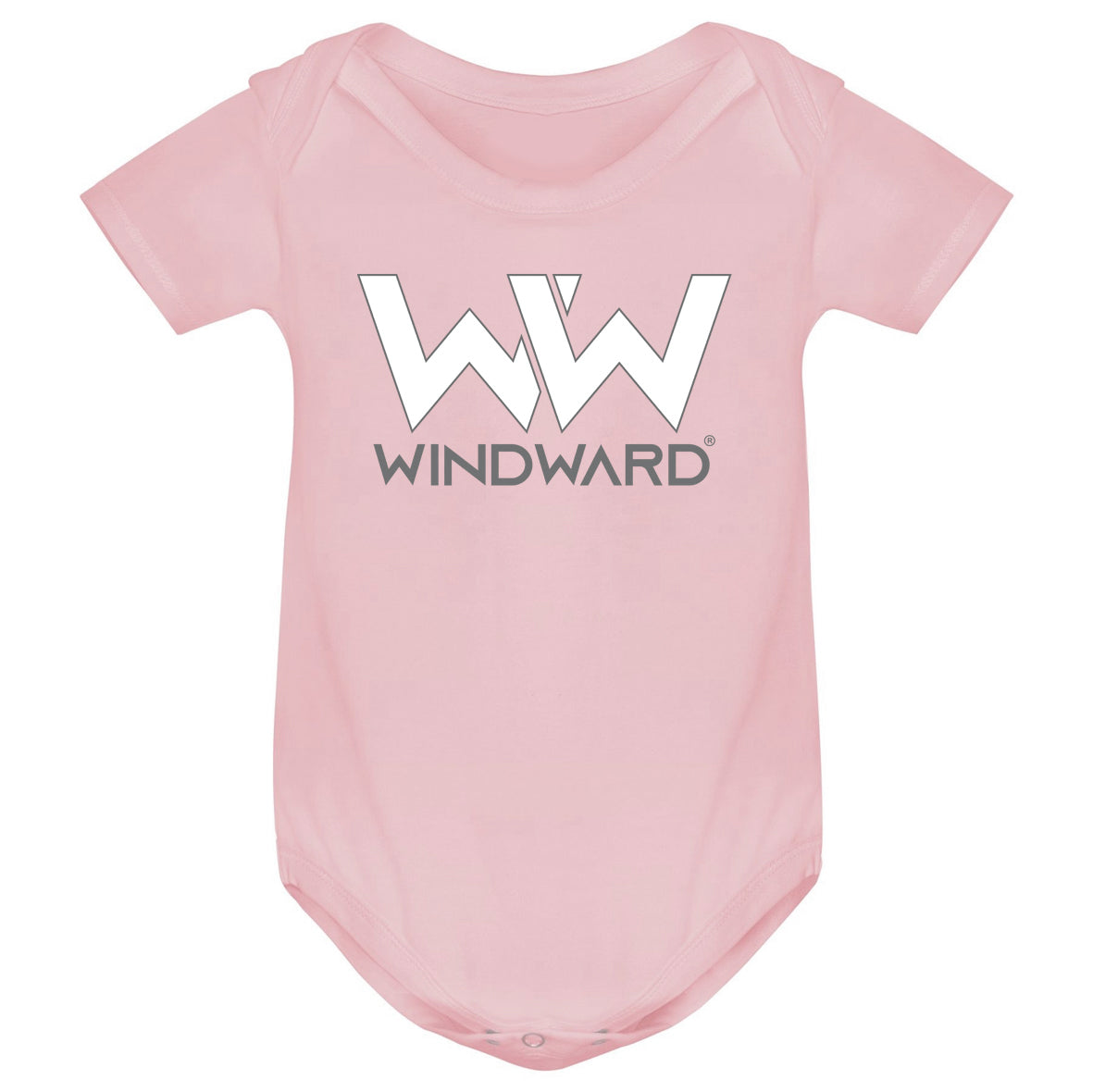 Body Baby Manga Corta Rosa