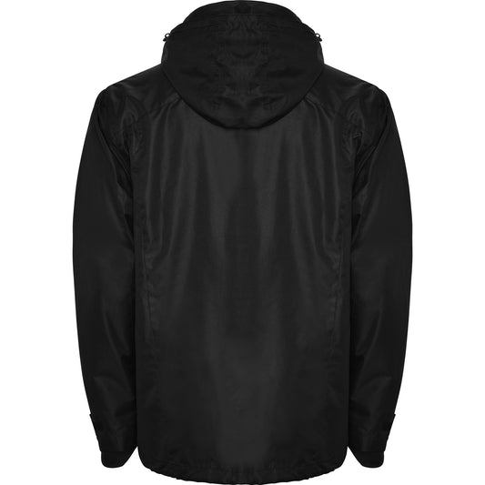 Parka Logo Bordado hombre UTILITY Negra