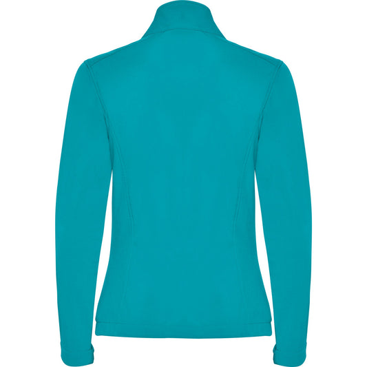 Softshell Logo Bordado mujer MOUNTAIN Agua Marina