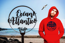 Cargar imagen en el visor de la galería, Sudadera con capucha Orgánica DESGASTED Roja Unisex
