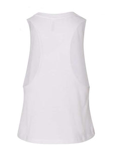 Camiseta Crop Tirantes Mujer BALANCE Blanca 1