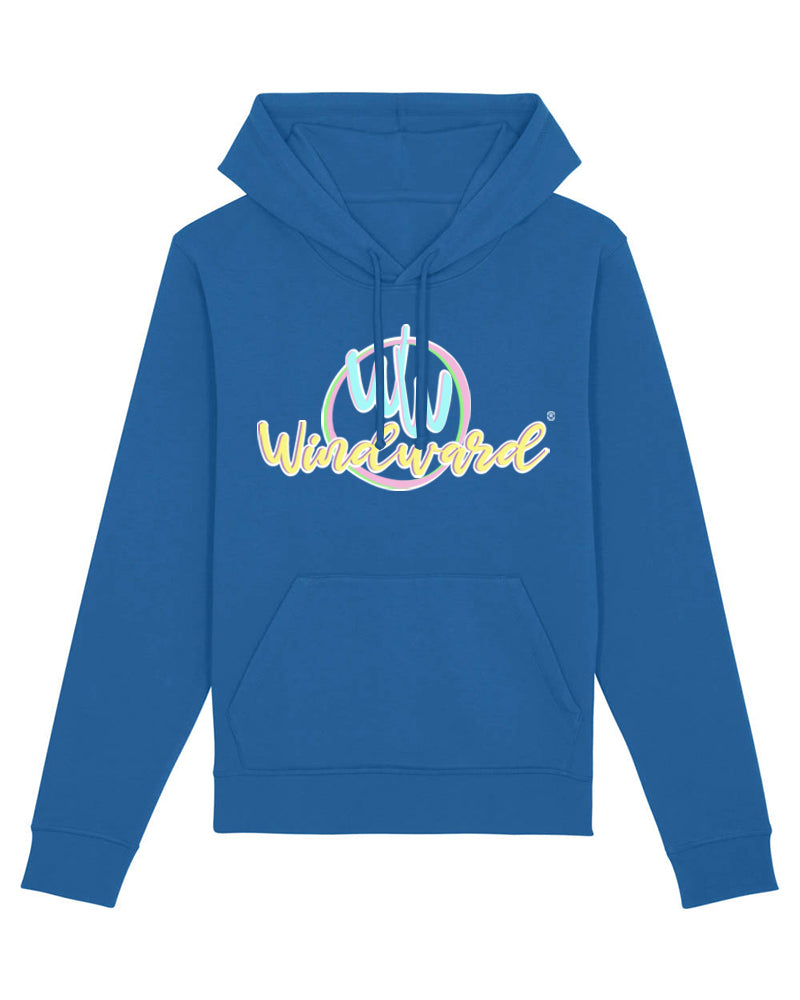 Sudadera con capucha Orgánica MECANO Azul Unisex