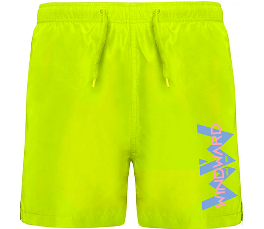 Bañador niño WW25 Amarillo Flúor