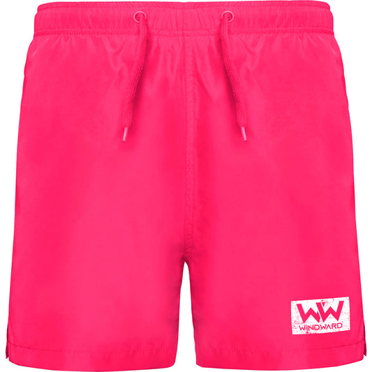 Bañador hombre SQUARE Rosa Flúor