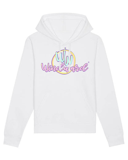 Sudadera con capucha Orgánica MECANO Blanca Unisex