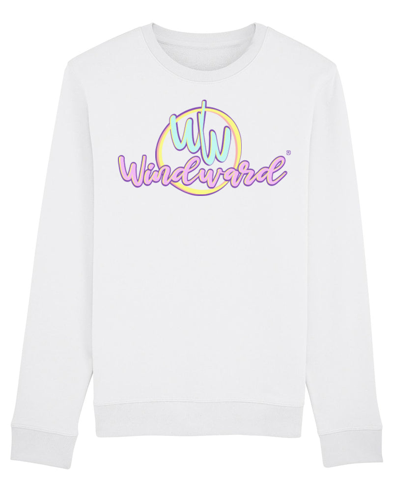 Sudadera Orgánica MECANO Blanca Unisex