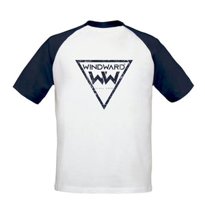 Camiseta hombre Baseball BALANCE Blanca/Marino