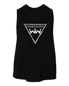 Camiseta Crop Tirantes Mujer BALANCE Negra 1