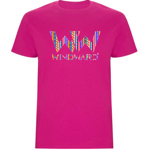 Camiseta hombre BOHO Fucsia