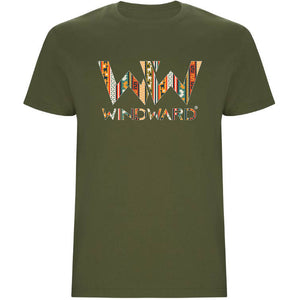 Camiseta hombre BOHO Verde Militar