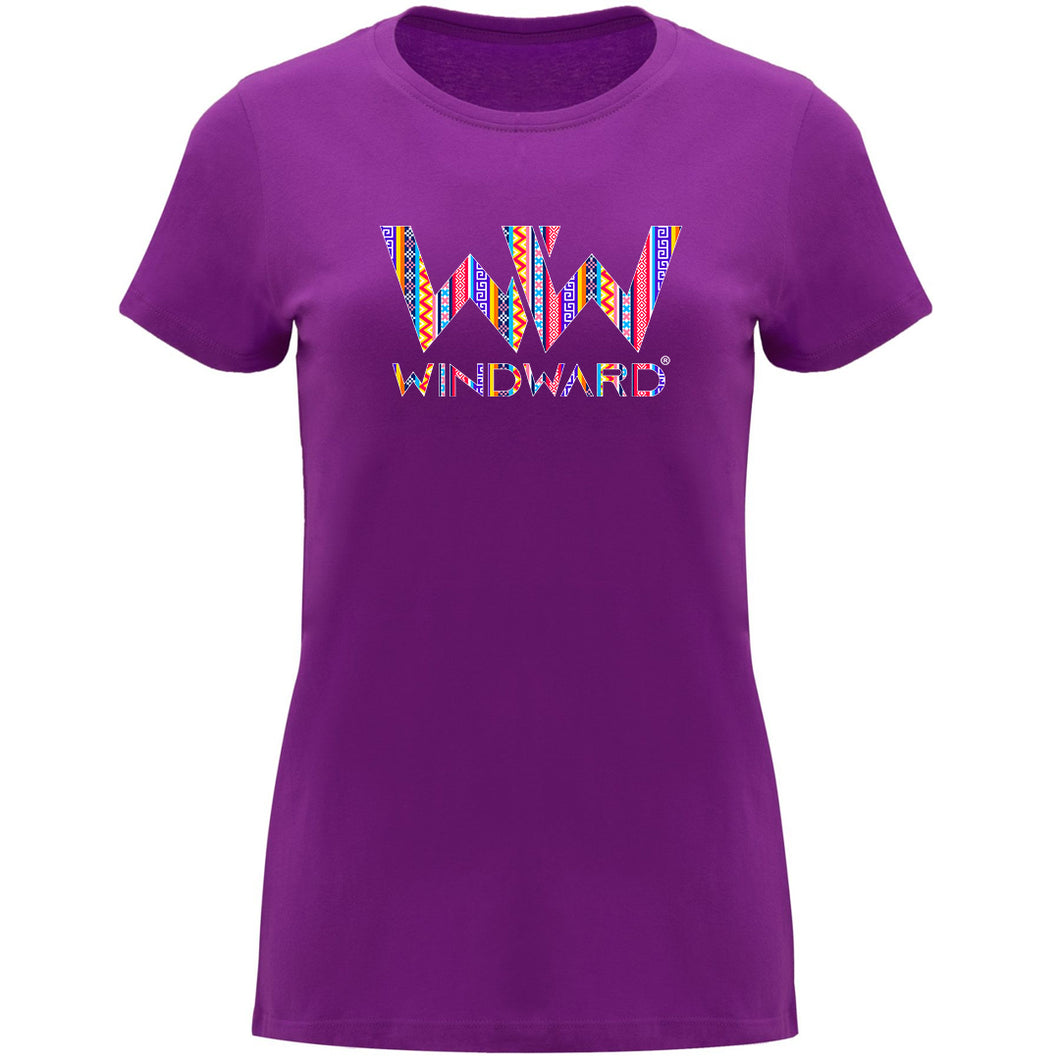 Camiseta mujer BOHO Morada