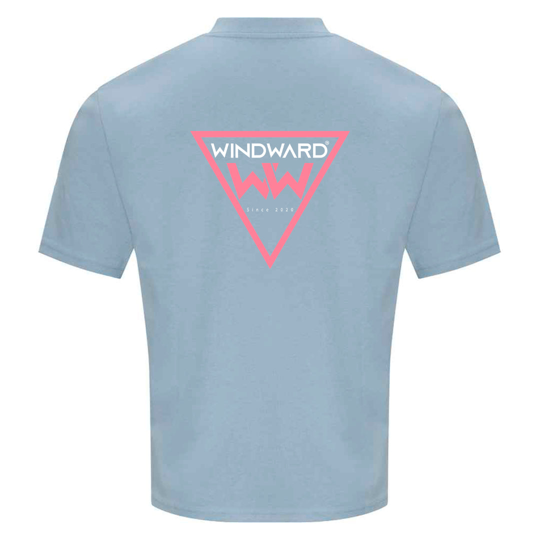 Camiseta Oversize Unisex BALANCE Celeste