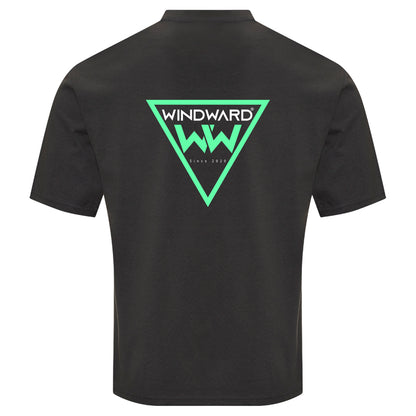 Camiseta Oversize Unisex BALANCE Gris Oscuro