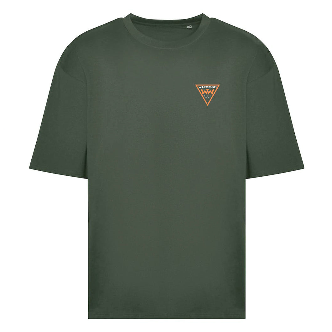 Camiseta Oversize Unisex BALANCE Verde