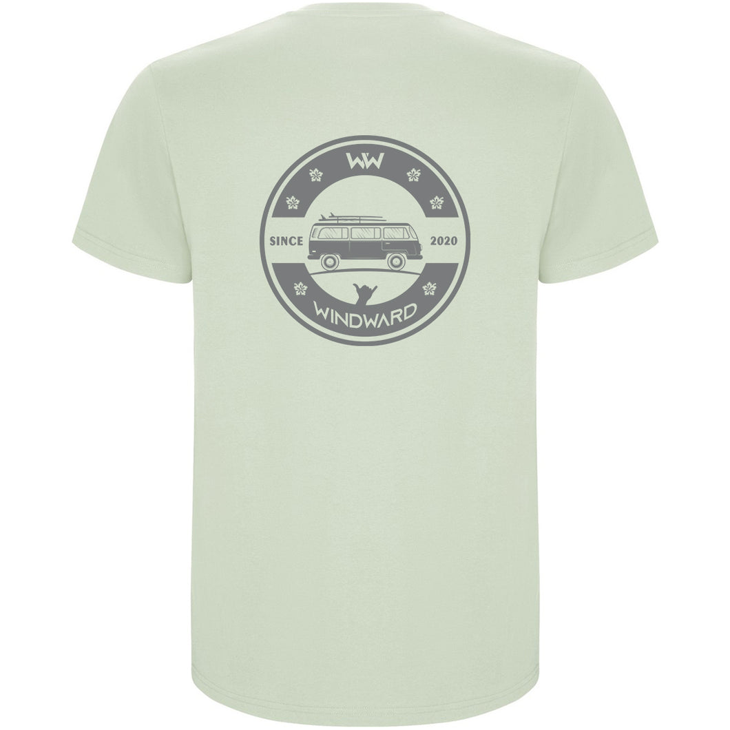 Camiseta niños SOULSET CAMPER Verde Mist