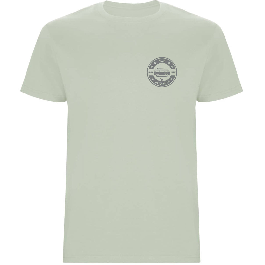 Camiseta niños SOULSET CAMPER Verde Mist