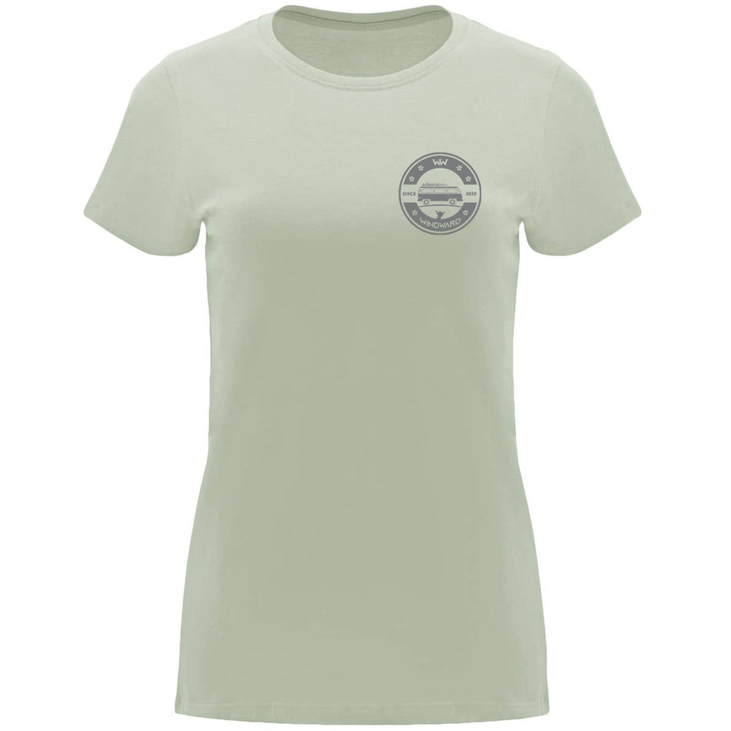 Camiseta mujer SOULSET CAMPER Verde Mist