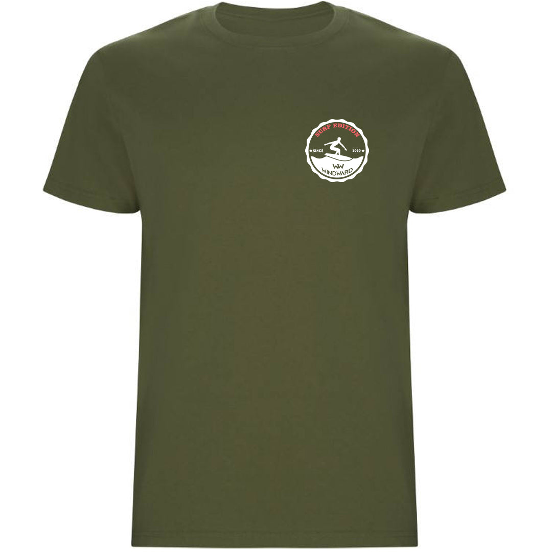 Camiseta hombre SOULSET SURF Verde Militar