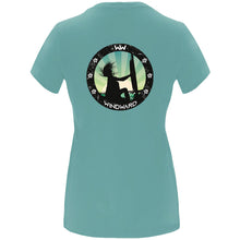 Cargar imagen en el visor de la galería, Camiseta mujer SOULSET SURFWOMAN Azul Dusty
