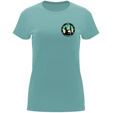 Cargar imagen en el visor de la galería, Camiseta mujer SOULSET SURFWOMAN Azul Dusty
