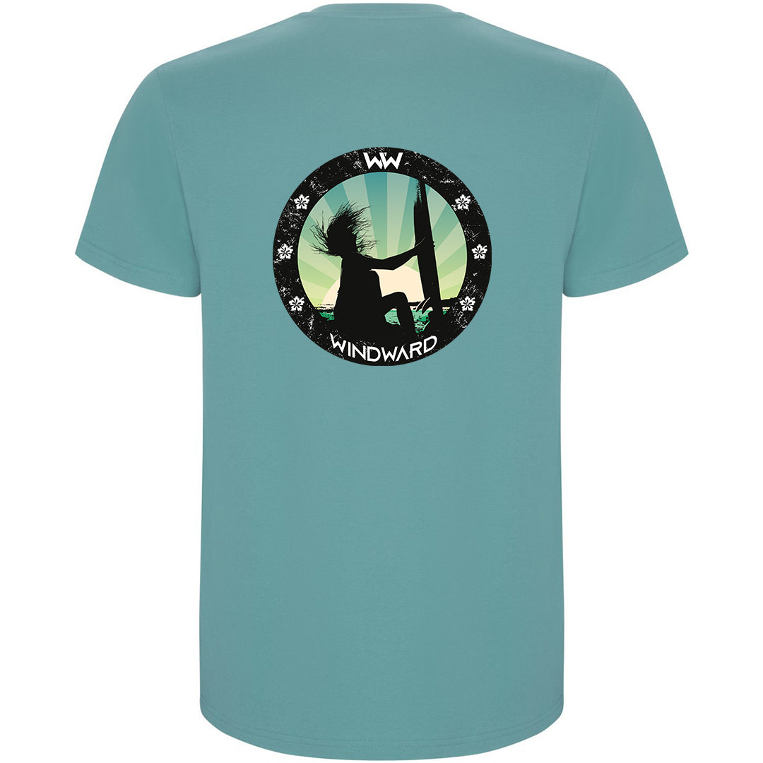 Camiseta niños SOULSET SURFWOMAN Azul Dusty