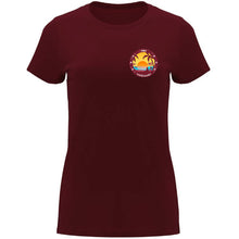 Cargar imagen en el visor de la galería, Camiseta mujer SOULSET YOGA Burdeos
