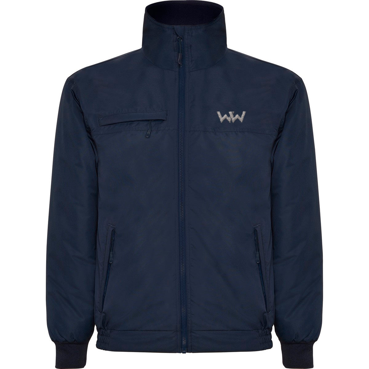 Chaqueta Logo Bordado hombre MARINESOFT Marino