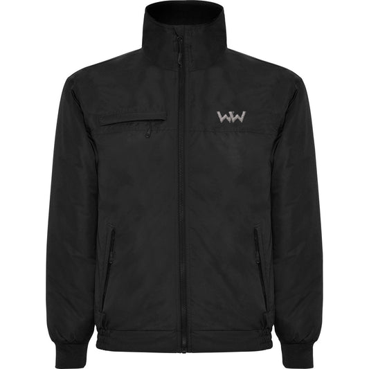 Chaqueta Logo Bordado hombre MARINESOFT Negra