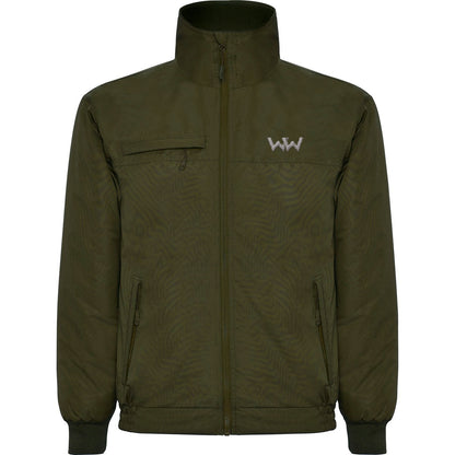 Chaqueta Logo Bordado hombre MARINESOFT Verde Militar