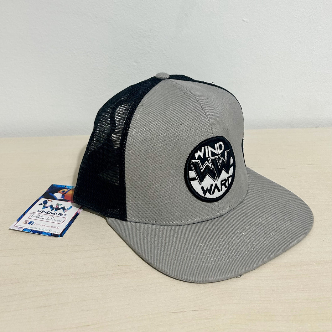 Gorra WW SNAPBACK Gris/Negra Bordado 3D