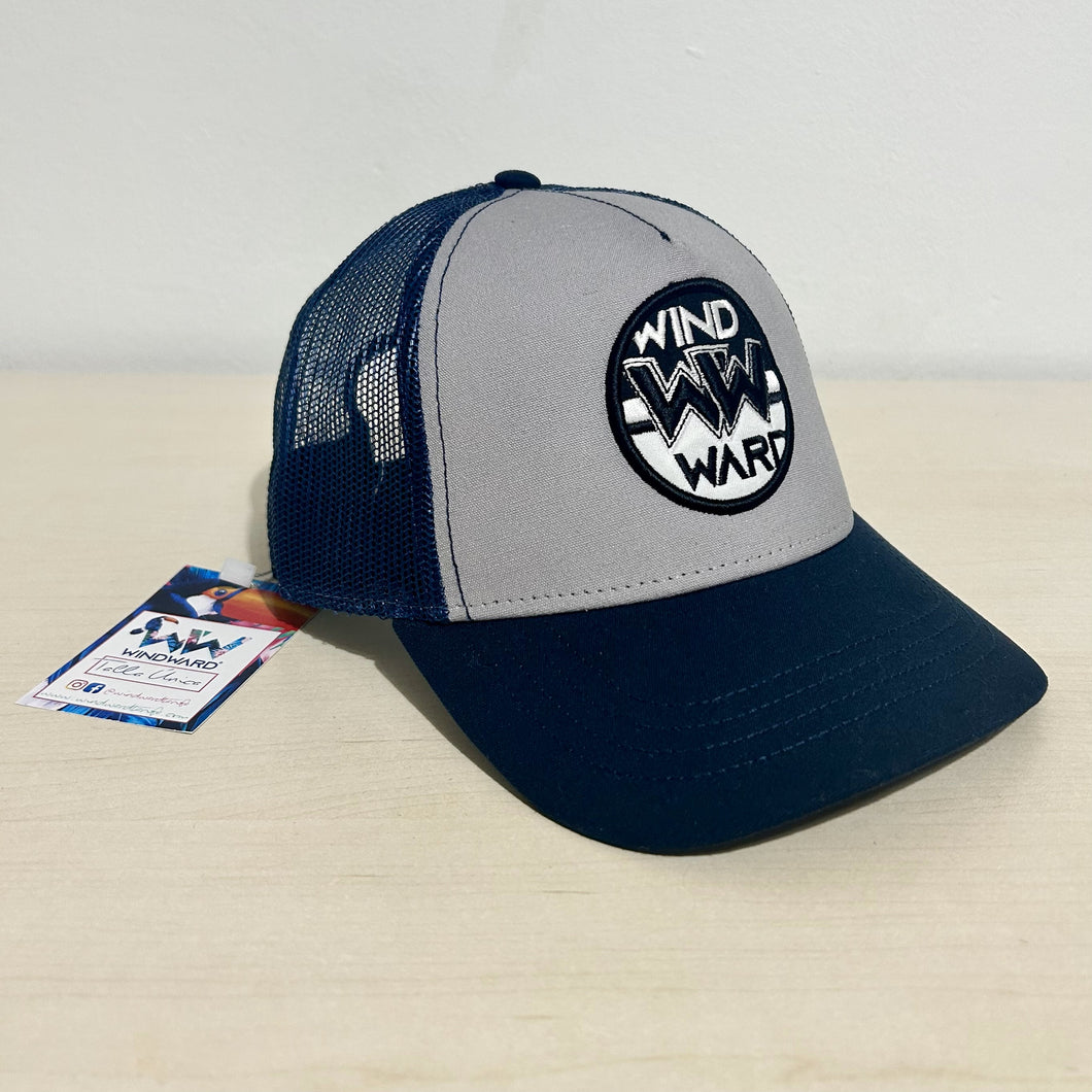 Gorra WW TRUCKER Gris/Marino Bordado 3D