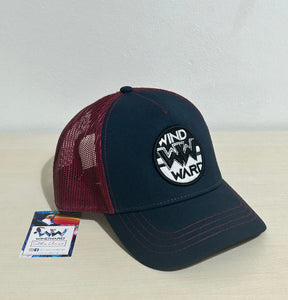 Gorra WW TRUCKER Marino/Burdeos Bordado 3D