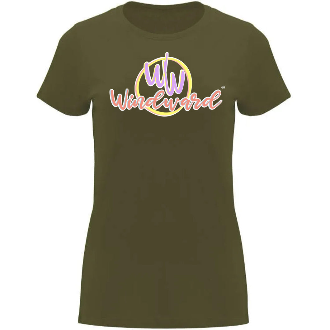 Camiseta mujer MECANO Verde Militar