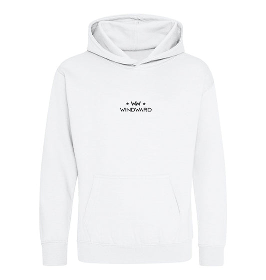 Sudadera con capucha ABSTRACT HAT niños Blanca