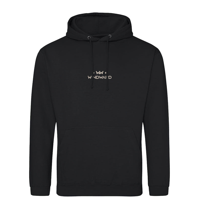 Sudadera con capucha ABSTRACT SUNGLASSES Unisex Negra