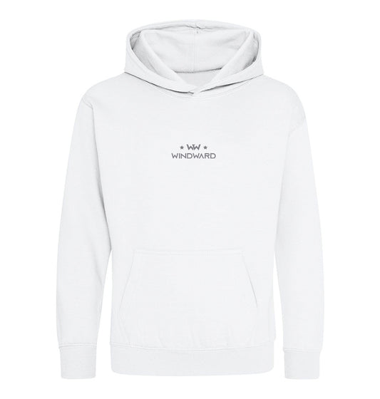 Sudadera con capucha ABSTRACT SUNGLASSES niños Blanca