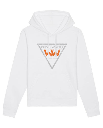 Sudadera con capucha Orgánica BALANCE Blanca 1 Unisex