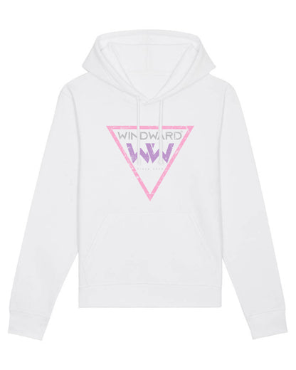 Sudadera con capucha Orgánica BALANCE Blanca 3 Unisex