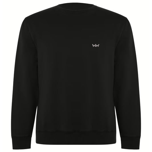 Sudadera Orgánica EMBRO Logo Bordado Unisex Negra